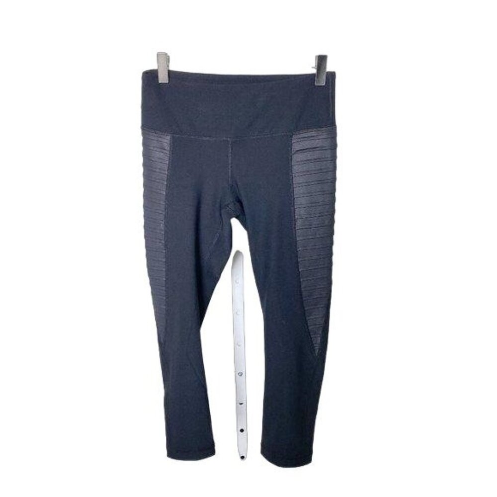 90 Degree by Reflex Black Capri Leggings